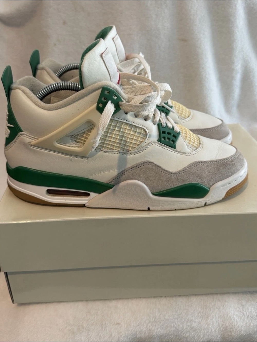 Size 8 - Jordan 4 Retro SP x Nike SB Mid Pine Green With Original Receipt OG All